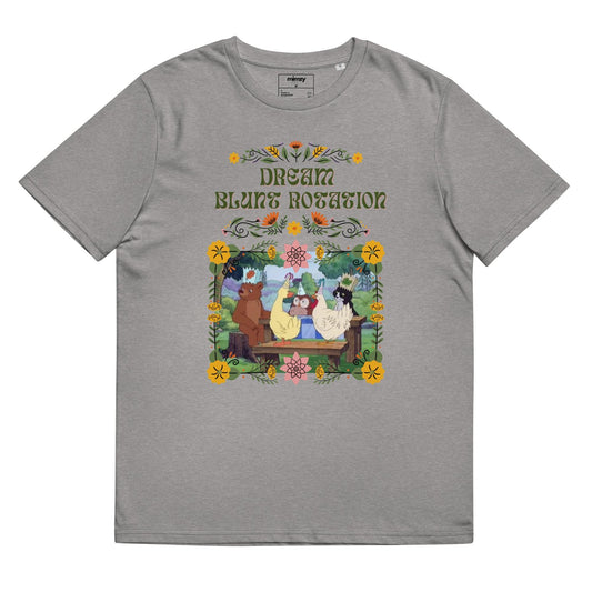 Dream Blunt Rotation Unisex organic ribbed neck t-shirt