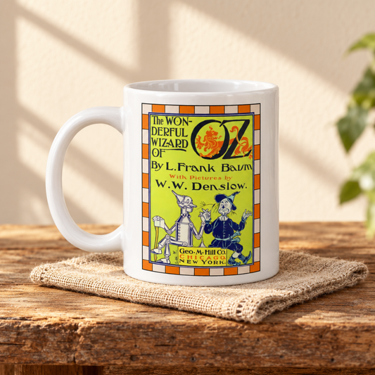 The Wizard of Oz White glossy mug