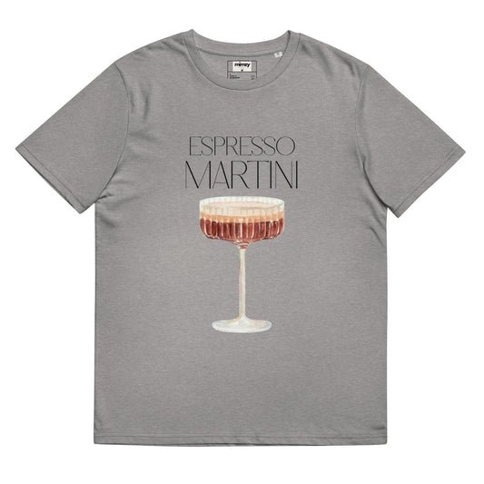 Espresso Martini Unisex organic ribbed neck t-shirt