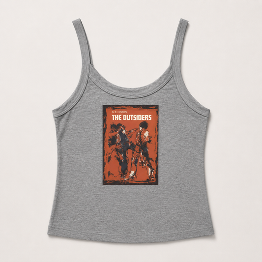 The Outsiders Cover Art Women’s micro-rib tank top