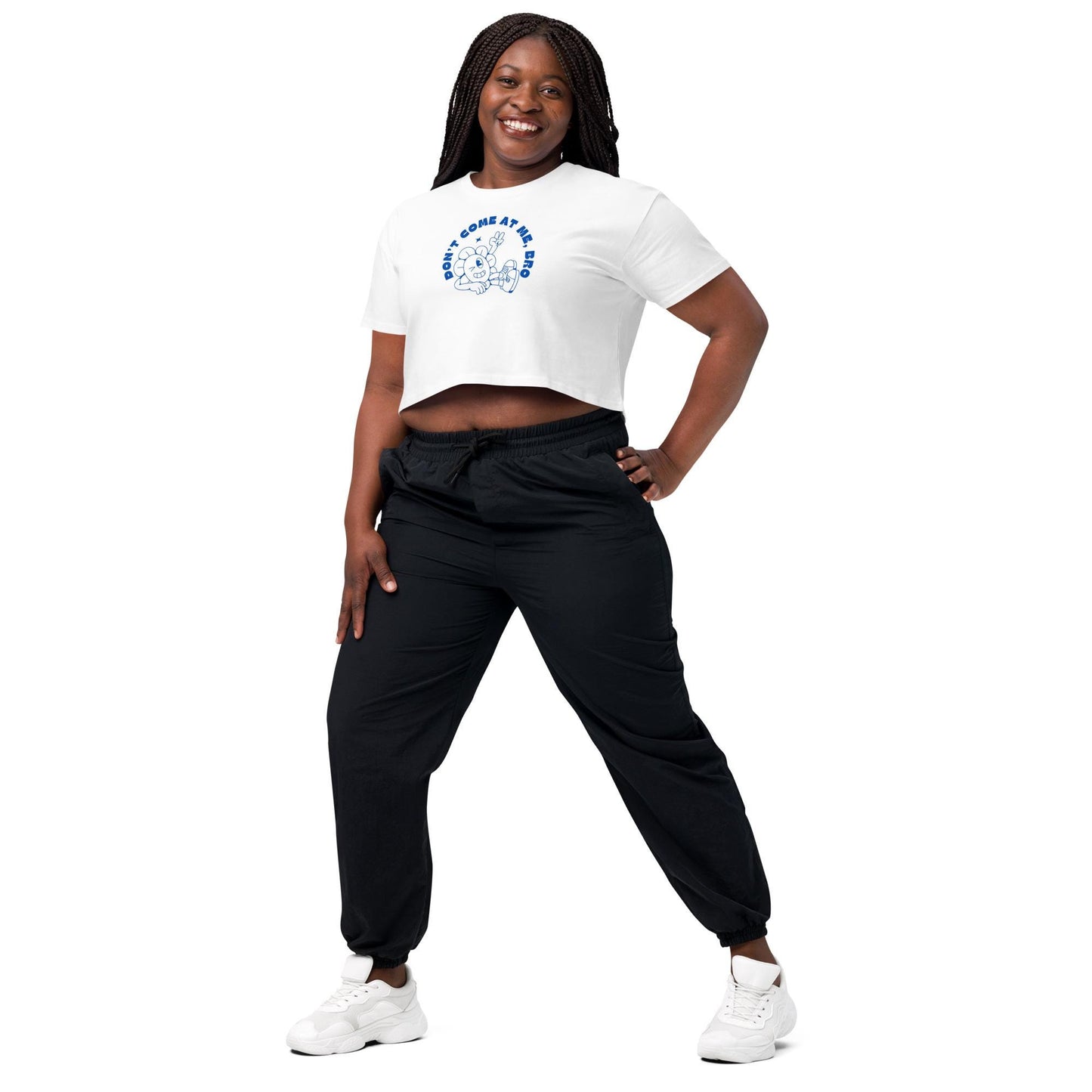 Come at me Bro Women’s crop top