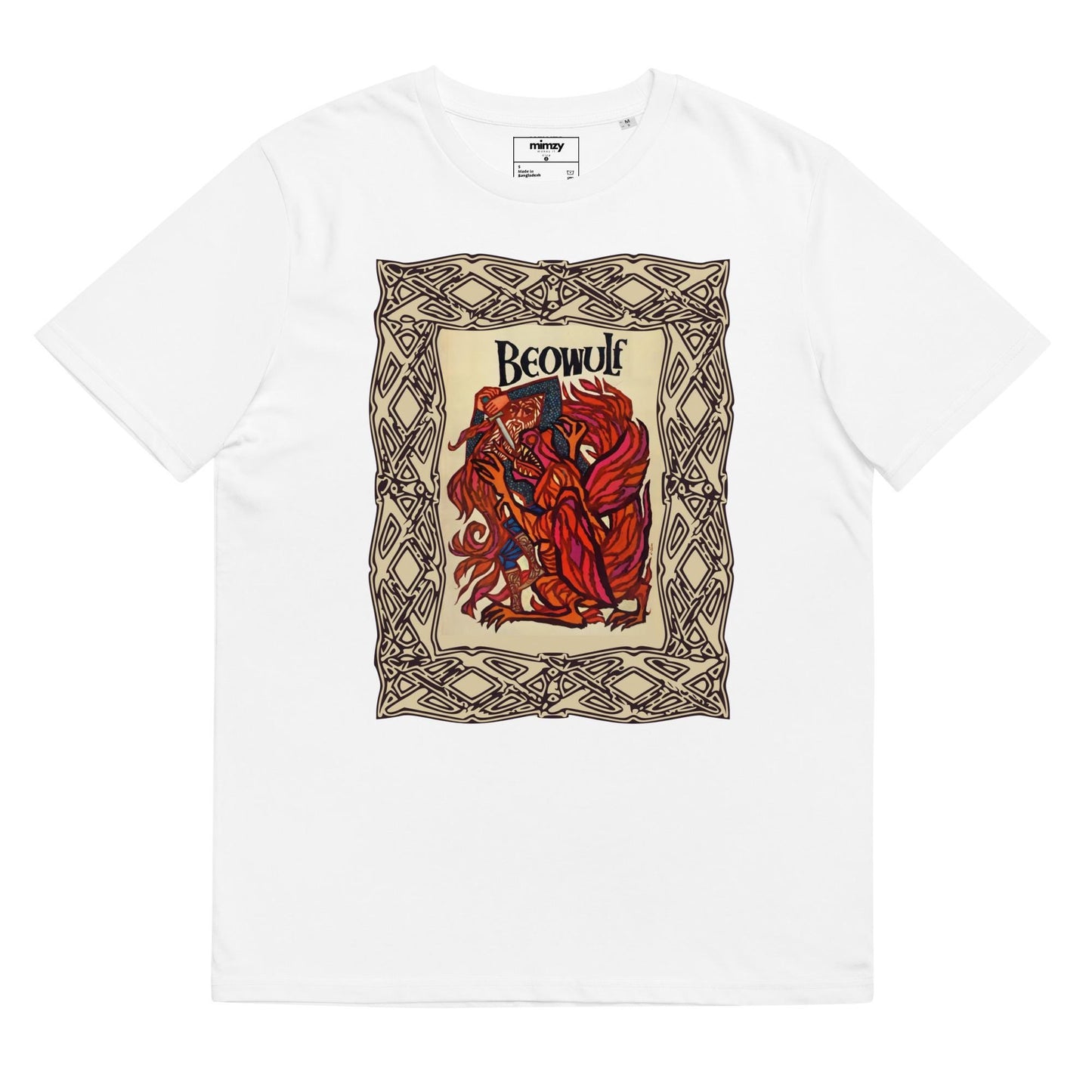 Beowulf Unisex organic ribbed neck t-shirt