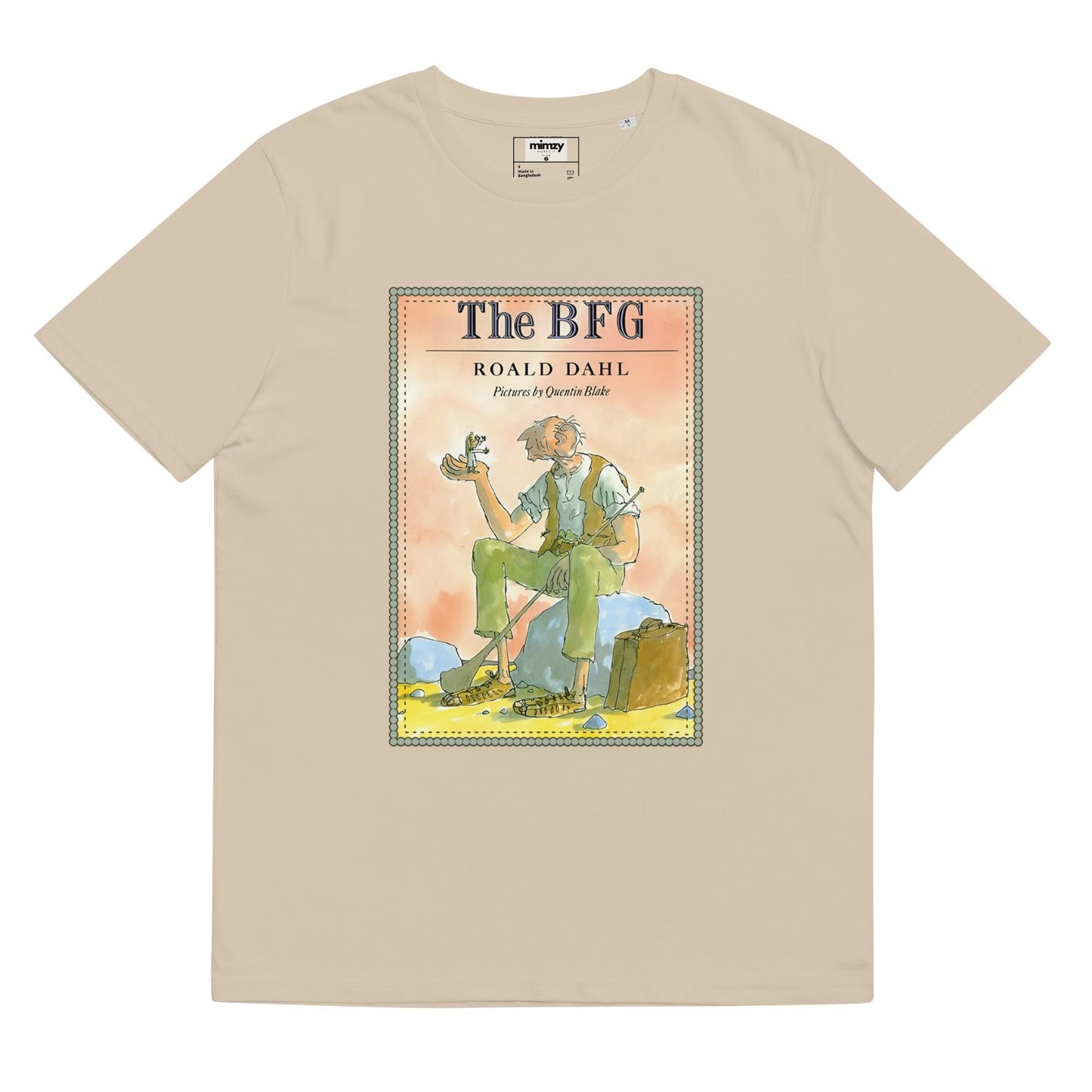 The BFG Unisex organic ribbed neck t-shirt
