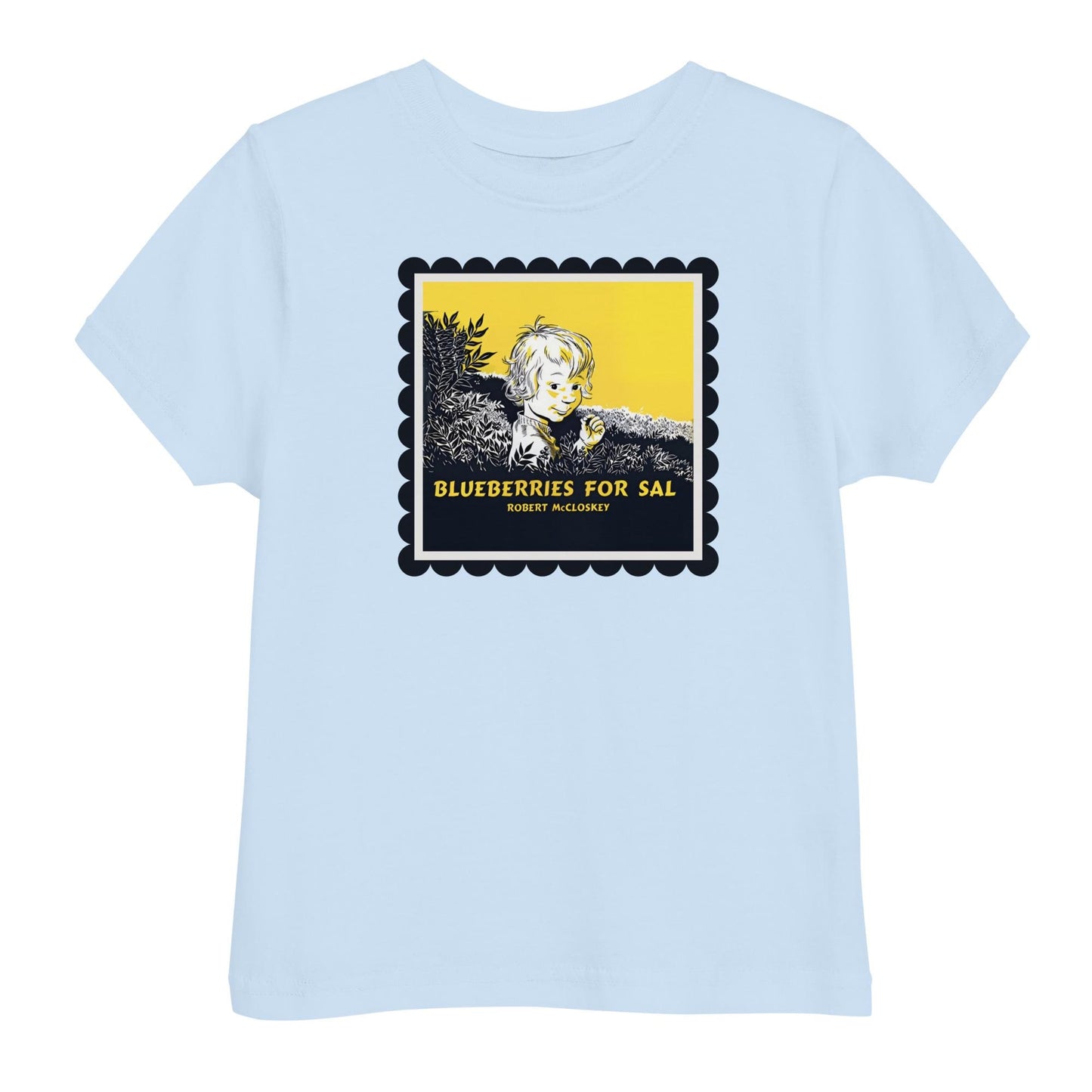Blueberries for Sal Toddler jersey t-shirt