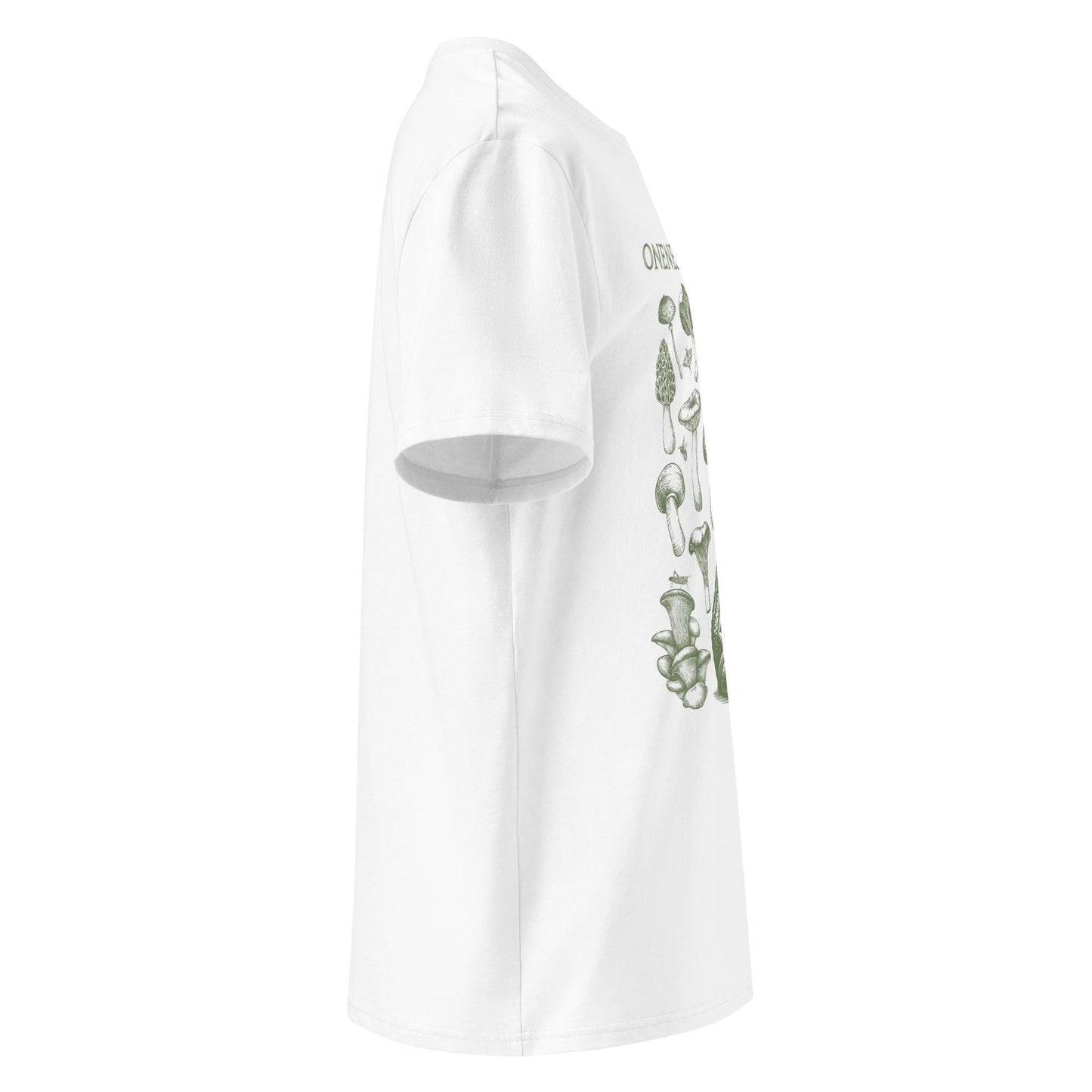 Oneness with the Fungus organic ribbed neck t-shirt