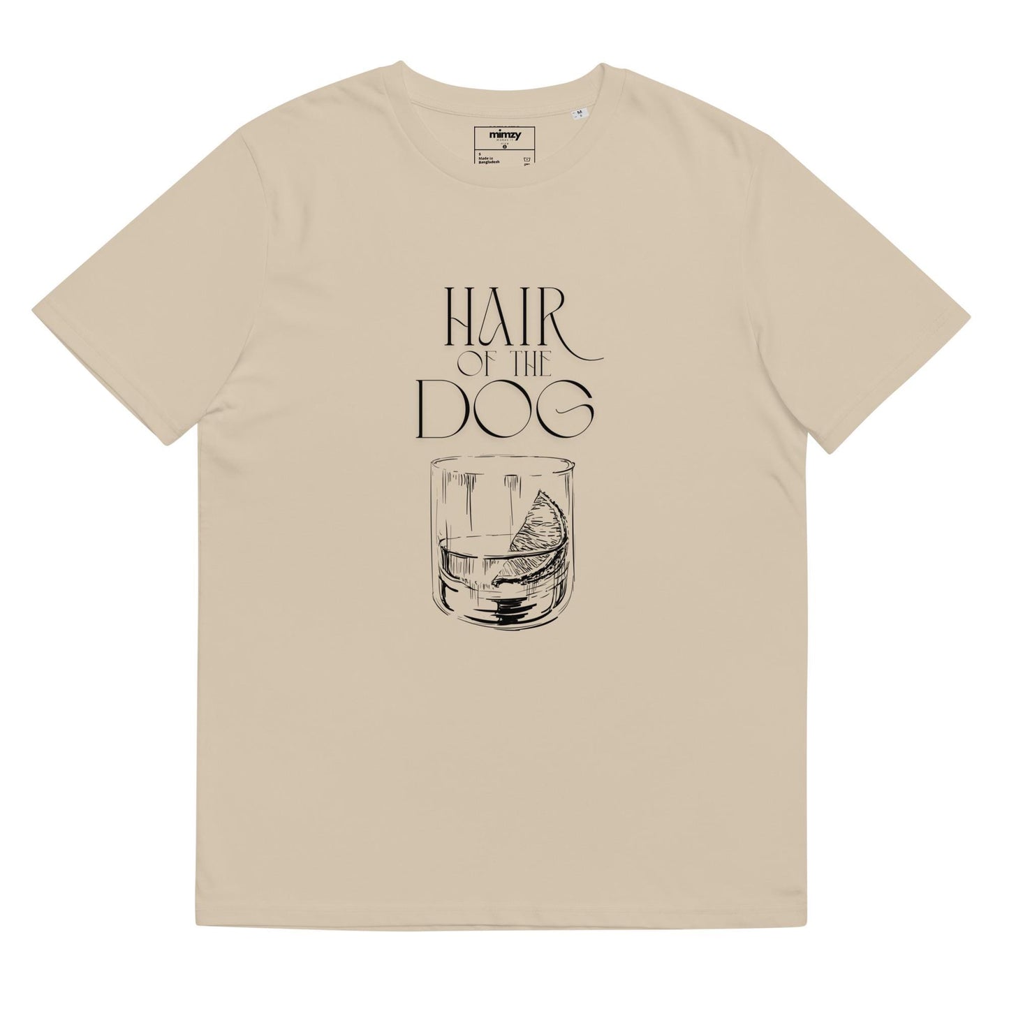 Hair of the Dog Unisex organic ribbed neck t-shirt