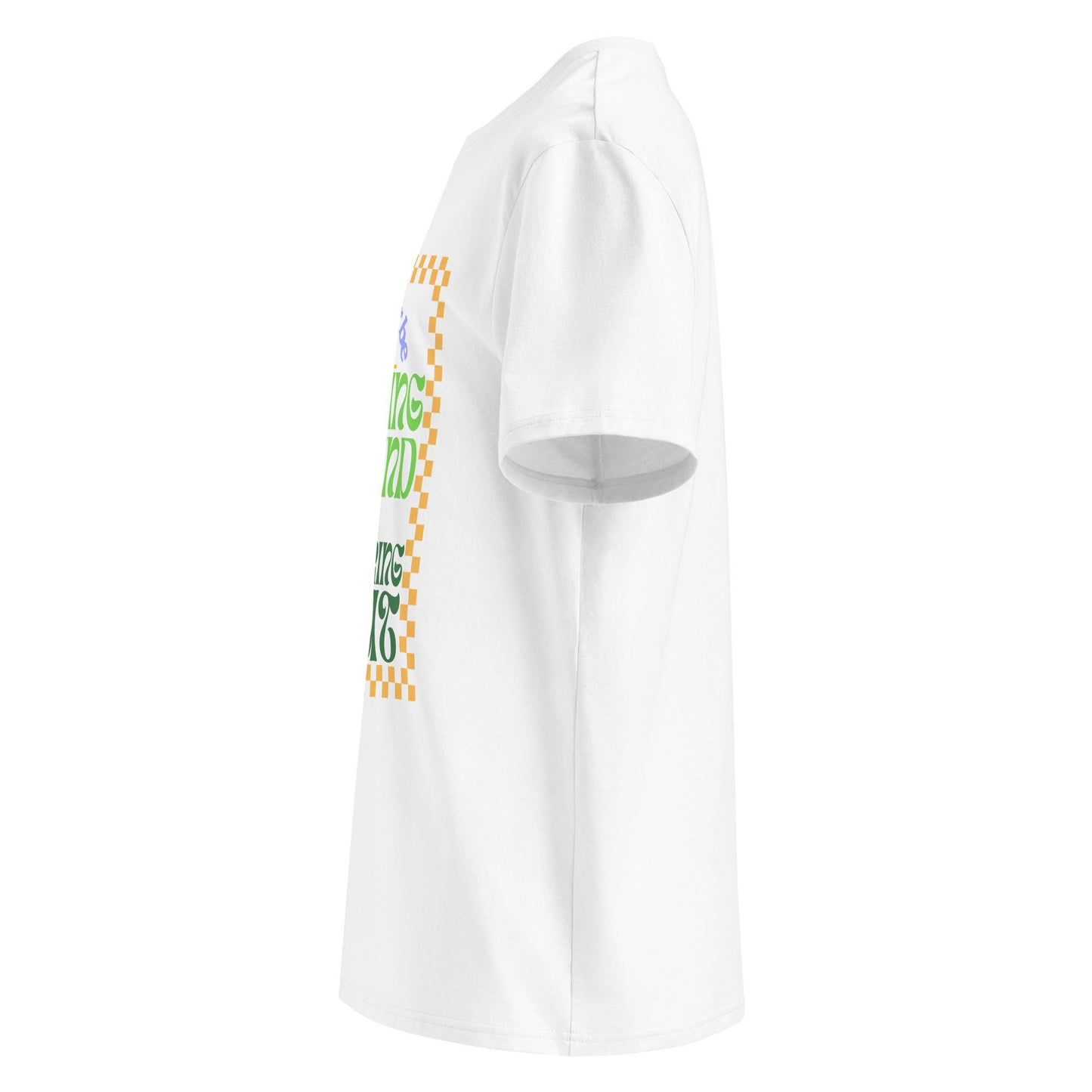 Milling Around Unisex organic ribbed neck t-shirt