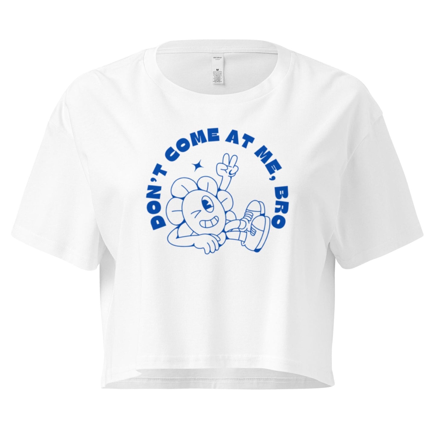 Come at me Bro Women’s crop top
