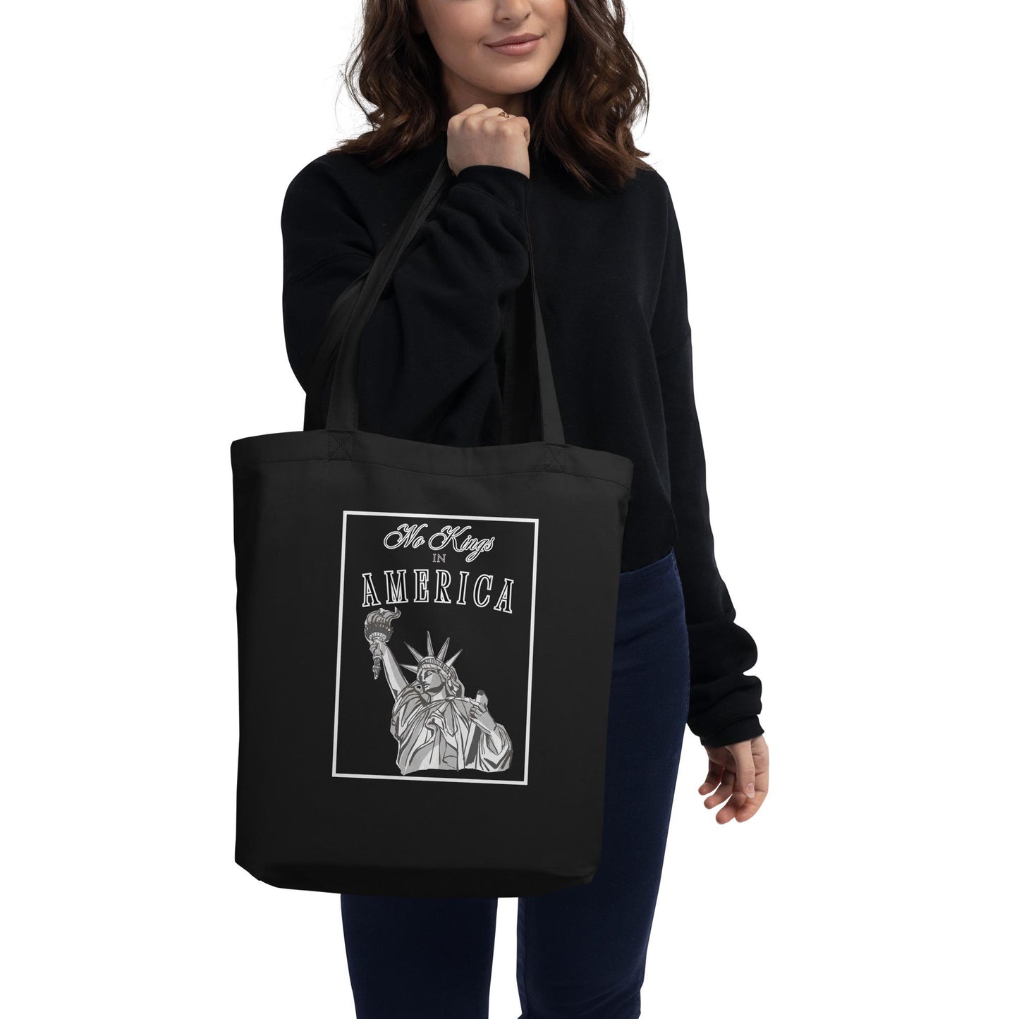 No Kings in America Eco Tote Bag