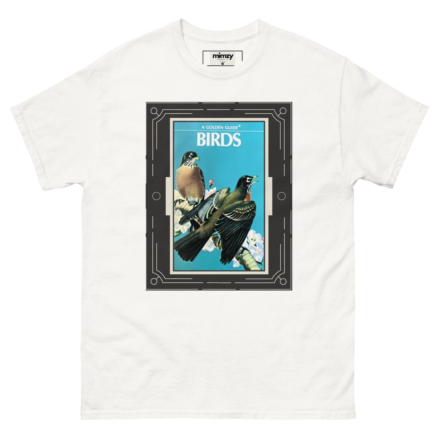 Golden Guide: Birds Unisex classic tee