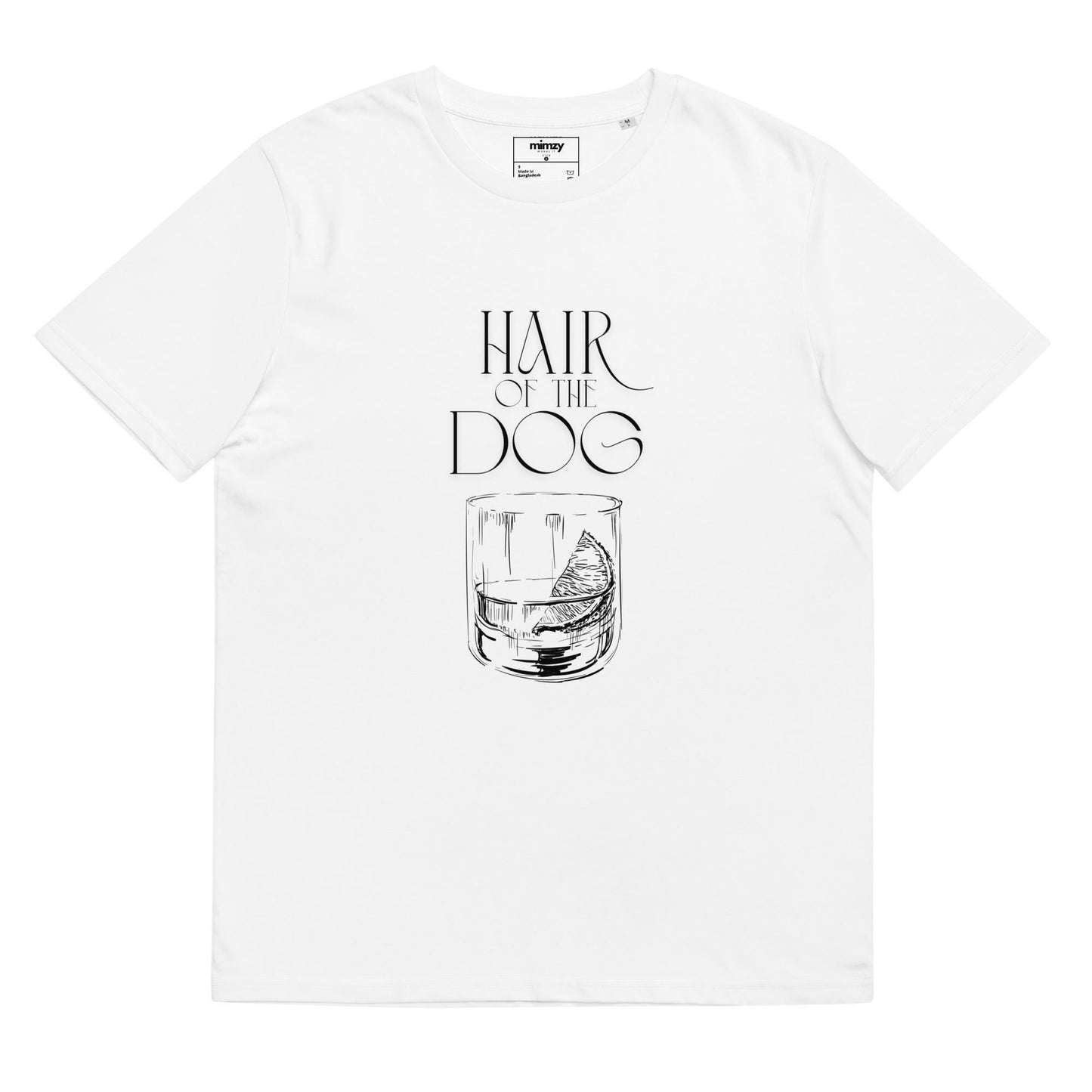 Hair of the Dog Unisex organic ribbed neck t-shirt