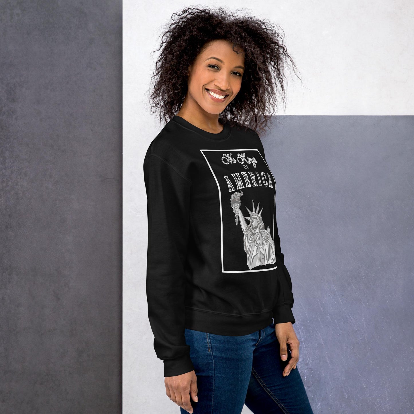 No Kings in America Unisex Sweatshirt