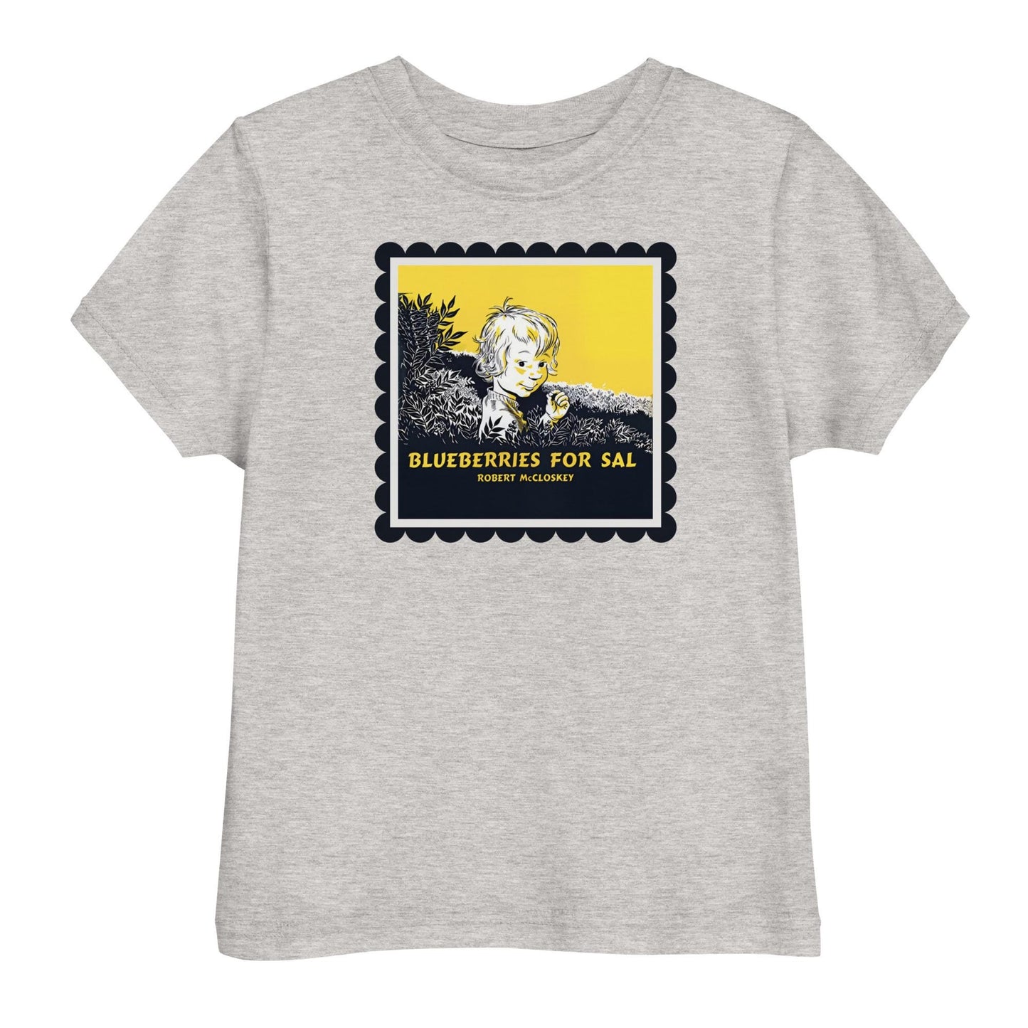 Blueberries for Sal Toddler jersey t-shirt
