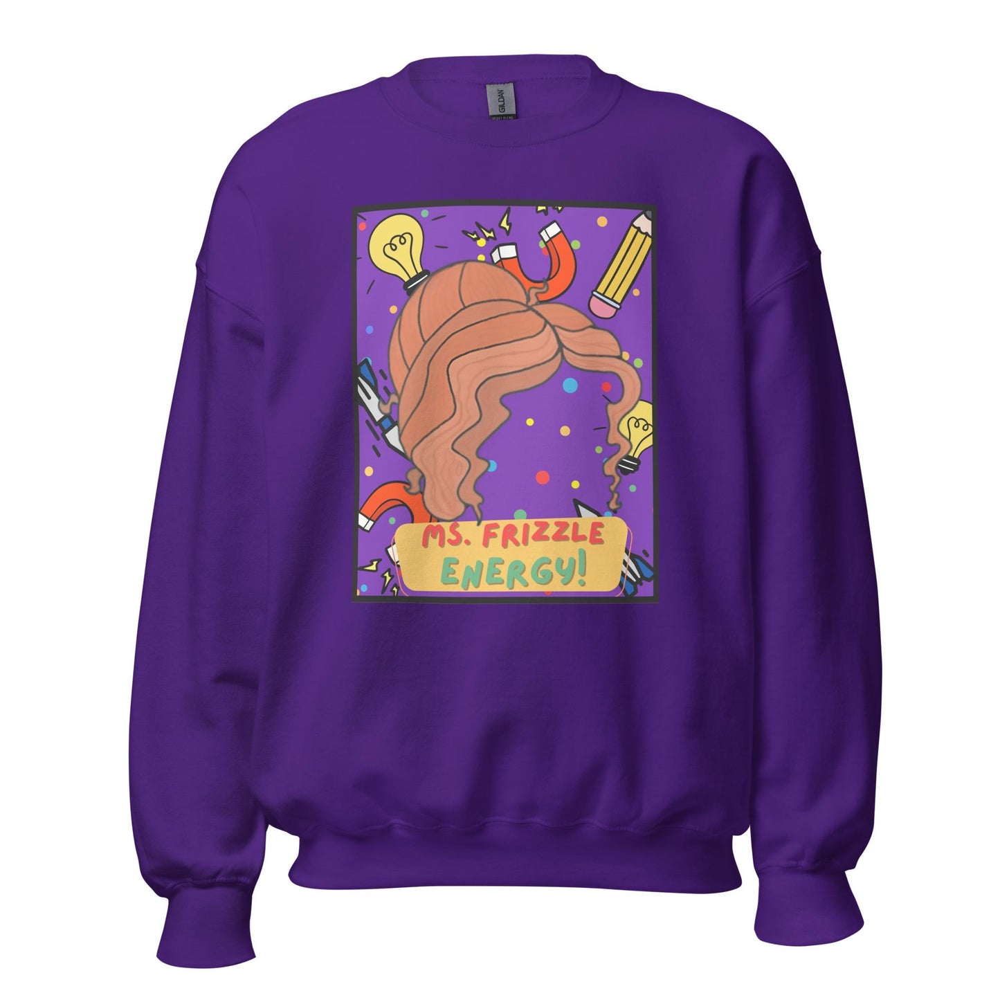 Ms. Frizzle Energy Unisex Sweatshirt