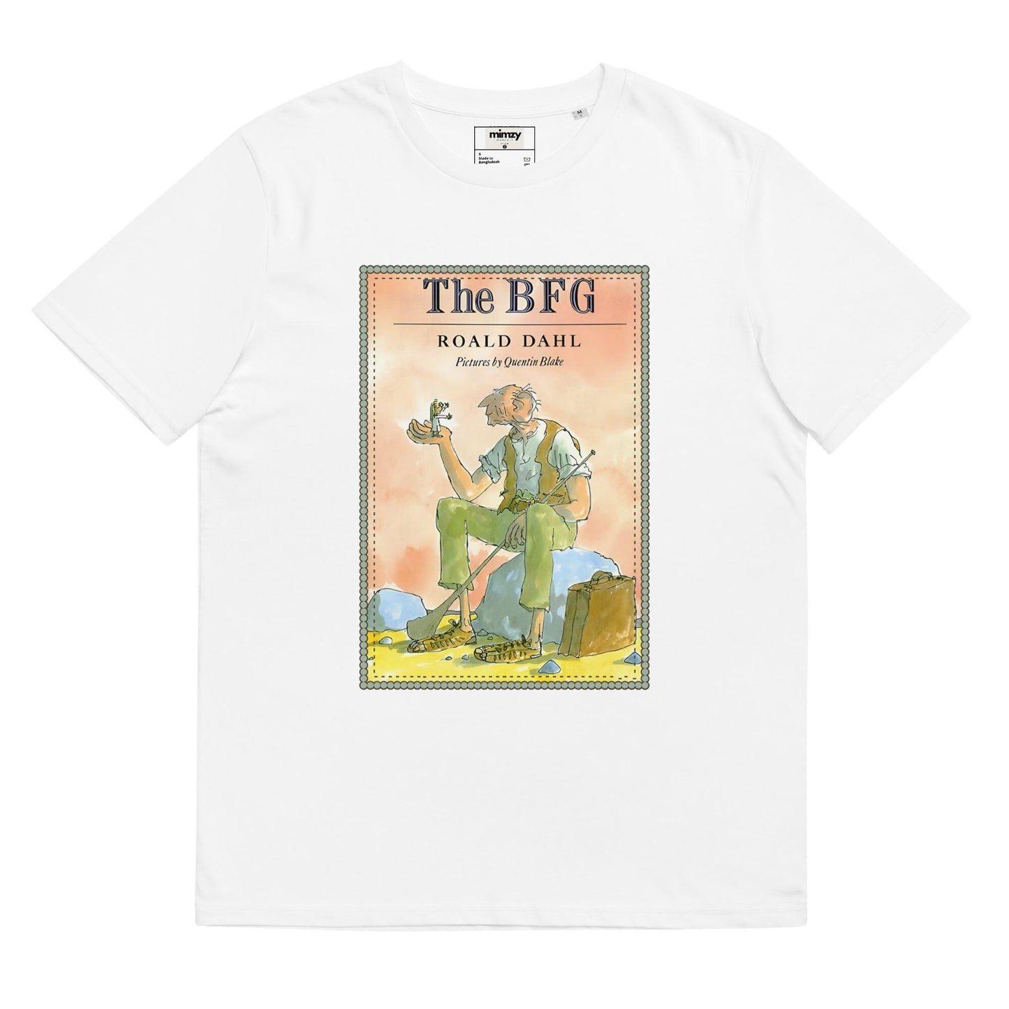 The BFG Unisex organic ribbed neck t-shirt