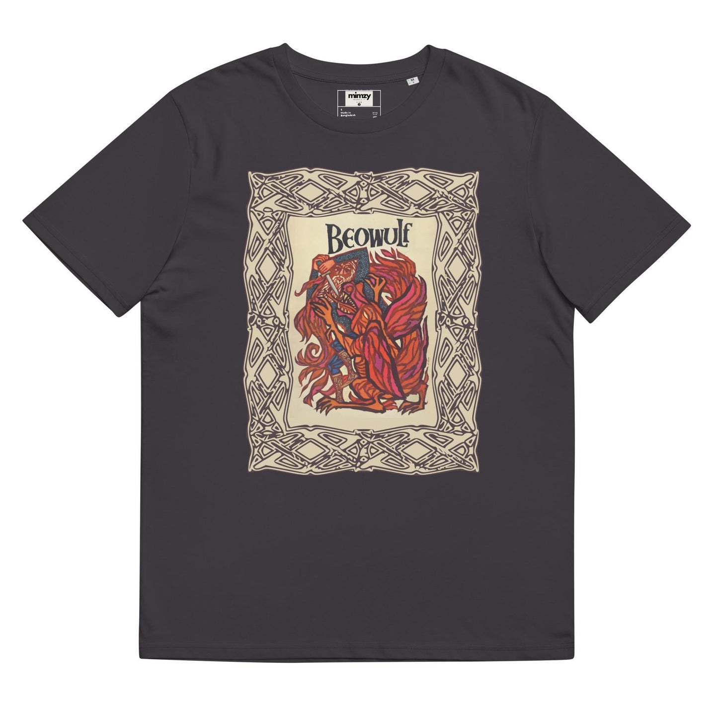 Beowulf Unisex organic ribbed neck t-shirt