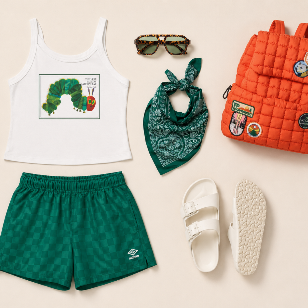 The Very Hungry Caterpillar Women’s micro-rib tank top