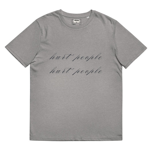 Hurt People Hurt People Unisex organic ribbed neck t-shirt