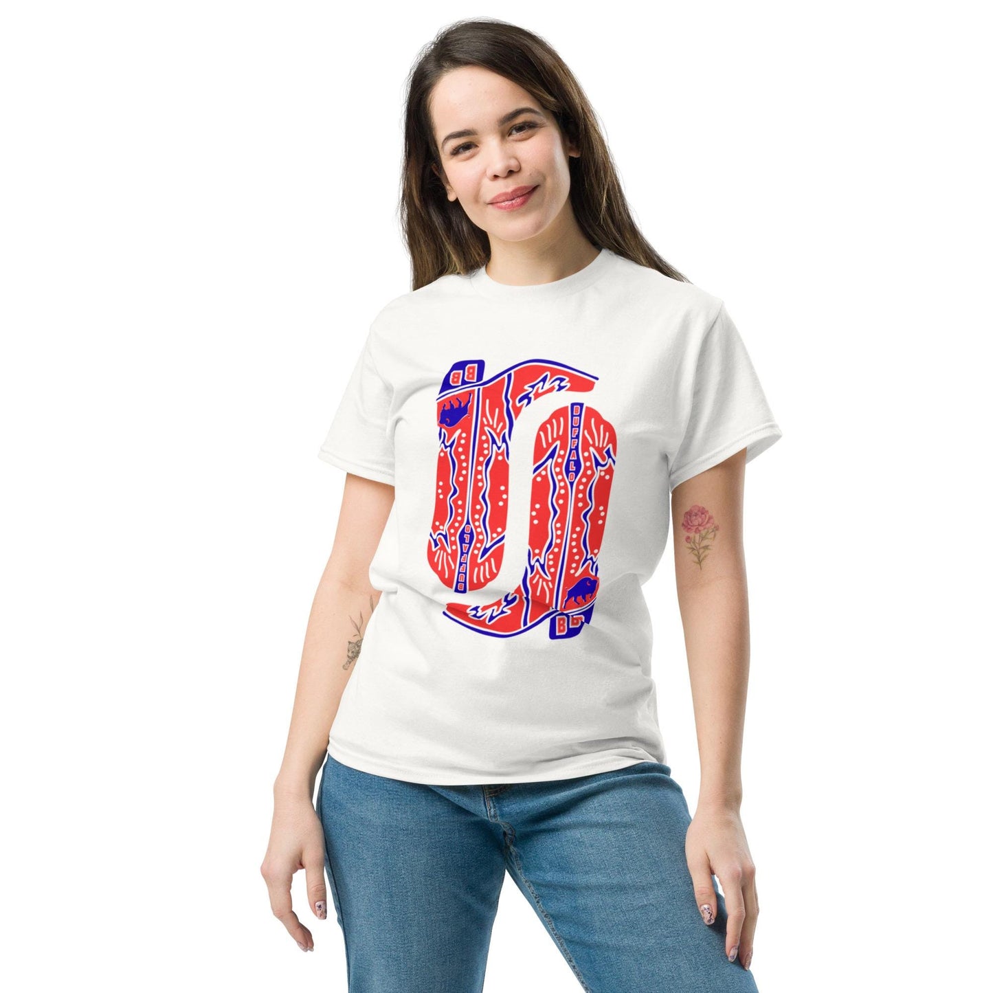 Buffalo Cowboy Boot Unisex classic tee