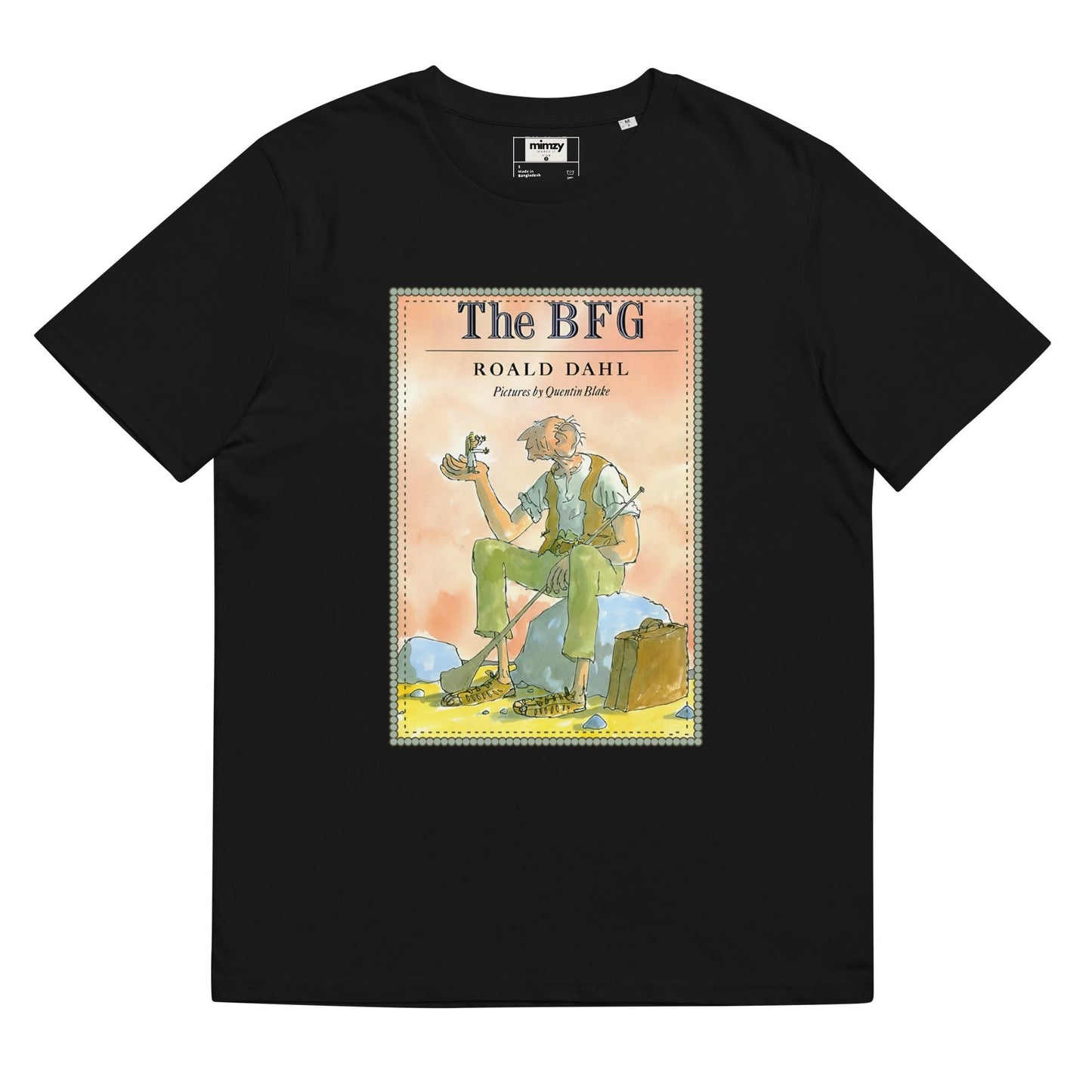 The BFG Unisex organic ribbed neck t-shirt