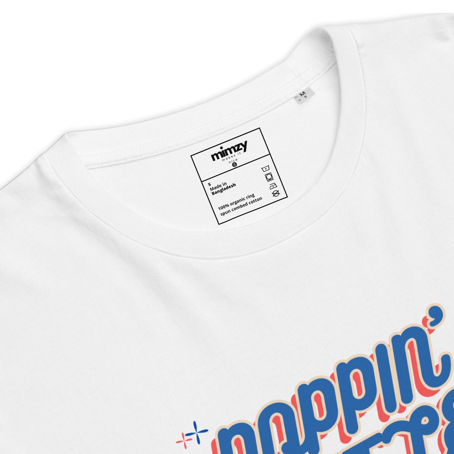 Poppin' Bottles Unisex organic ribbed neck t-shirt