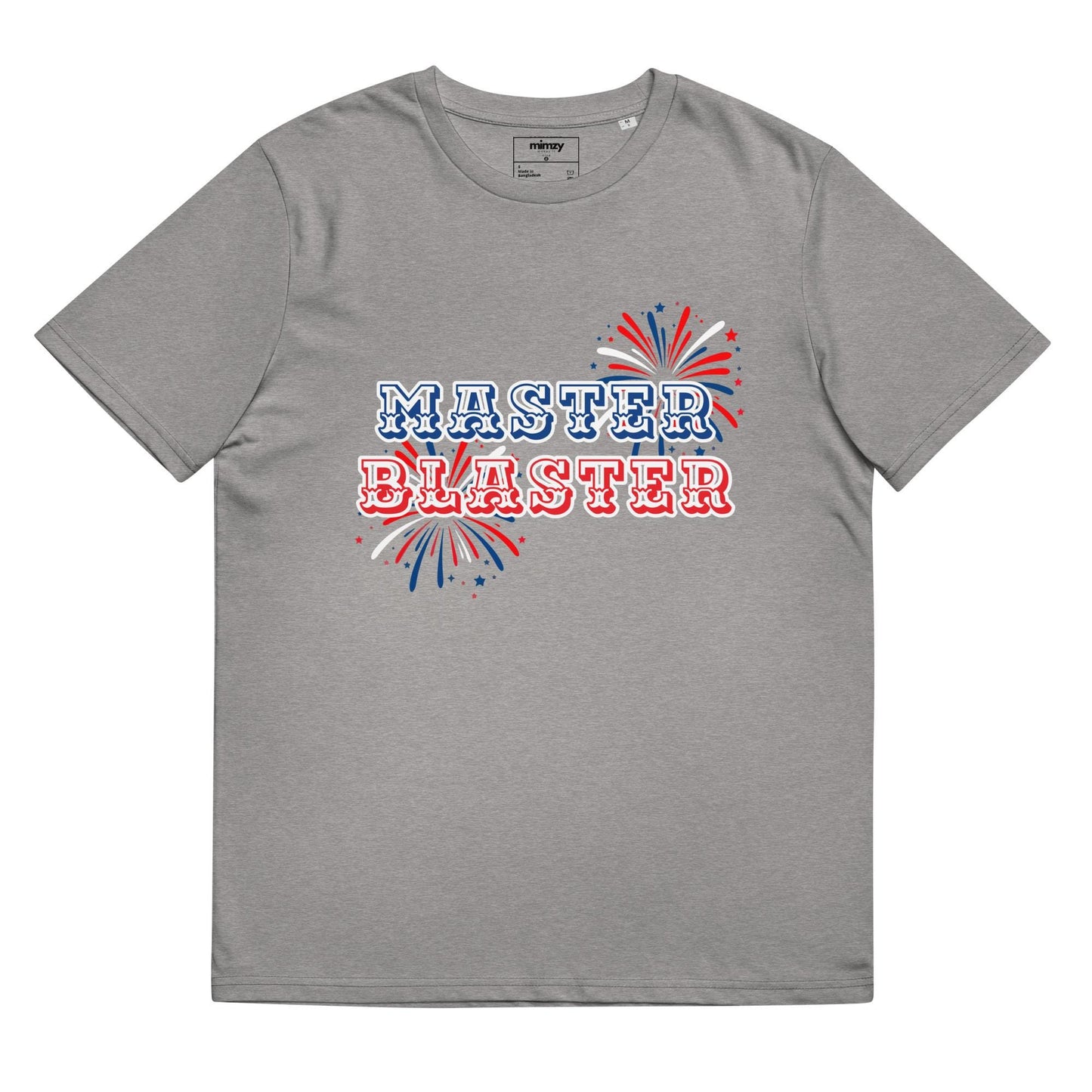 Master Blaster Unisex organic ribbed neck t-shirt