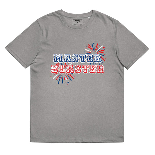 Master Blaster Unisex organic ribbed neck t-shirt