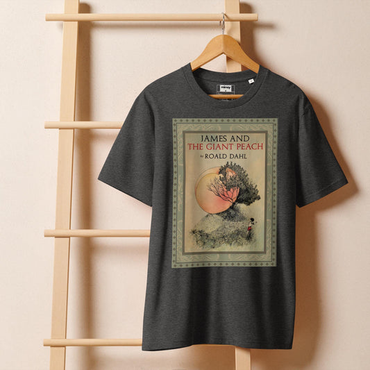 James and the Giant Peach Unisex organic ribbed neck t-shirt