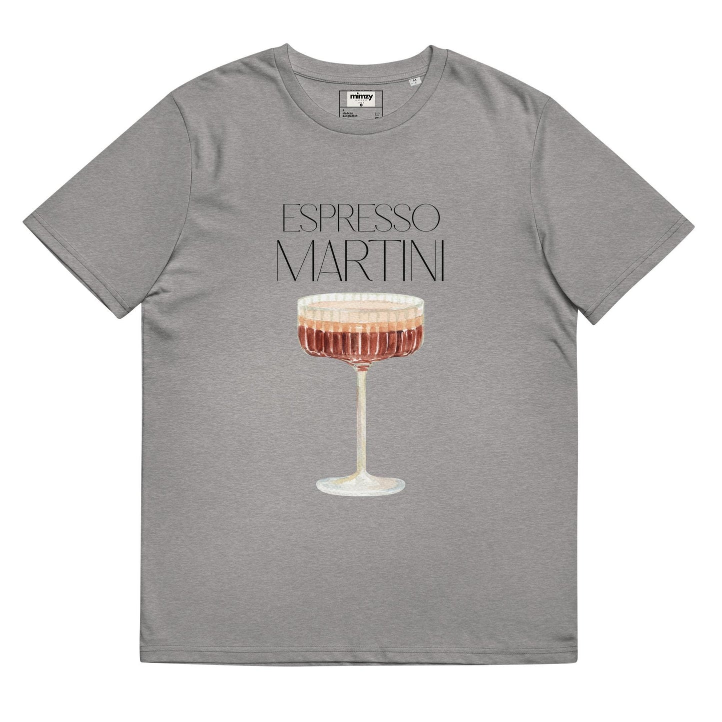 Espresso Martini Unisex organic ribbed neck t-shirt