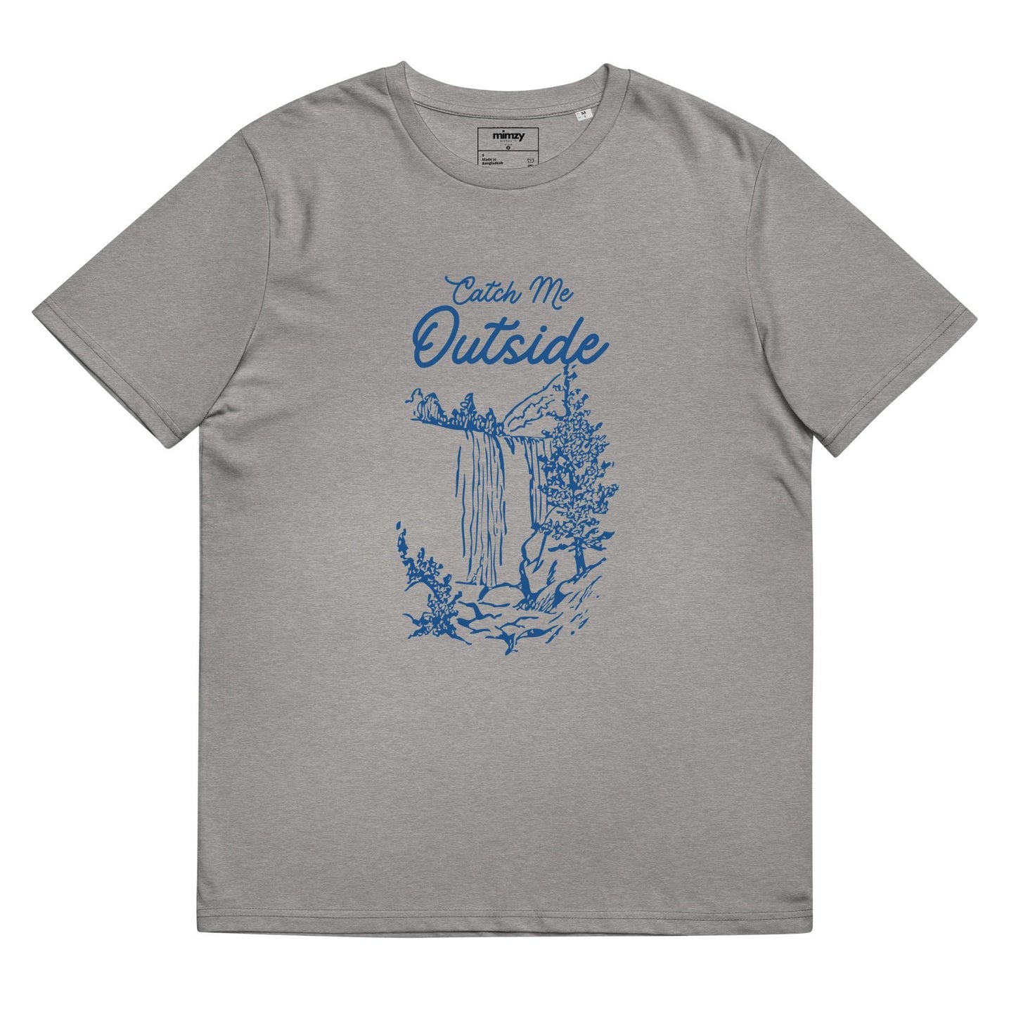 Catch Me Outside Unisex organic ribbed neck t-shirt