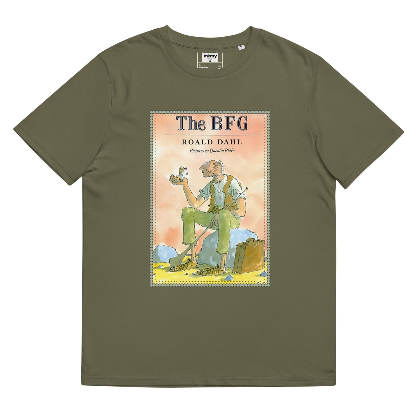 The BFG Unisex organic ribbed neck t-shirt