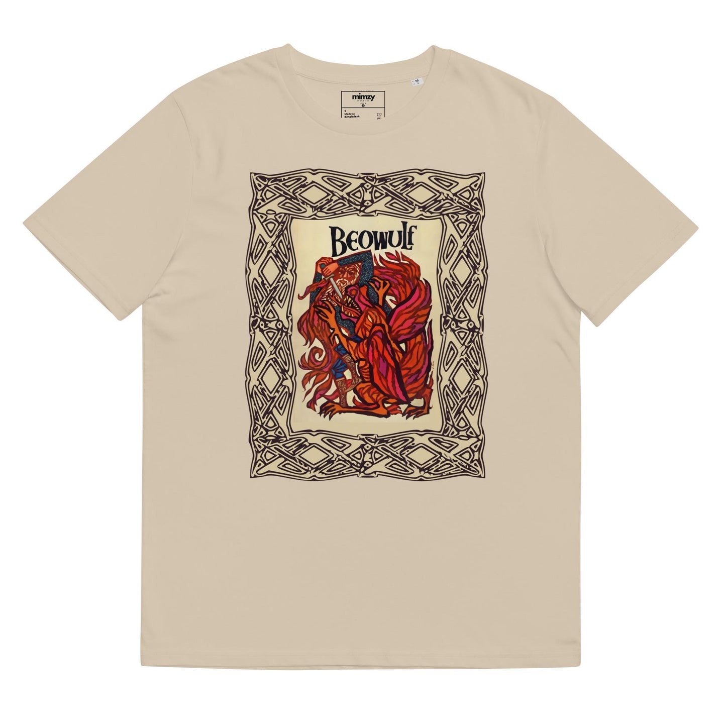 Beowulf Unisex organic ribbed neck t-shirt
