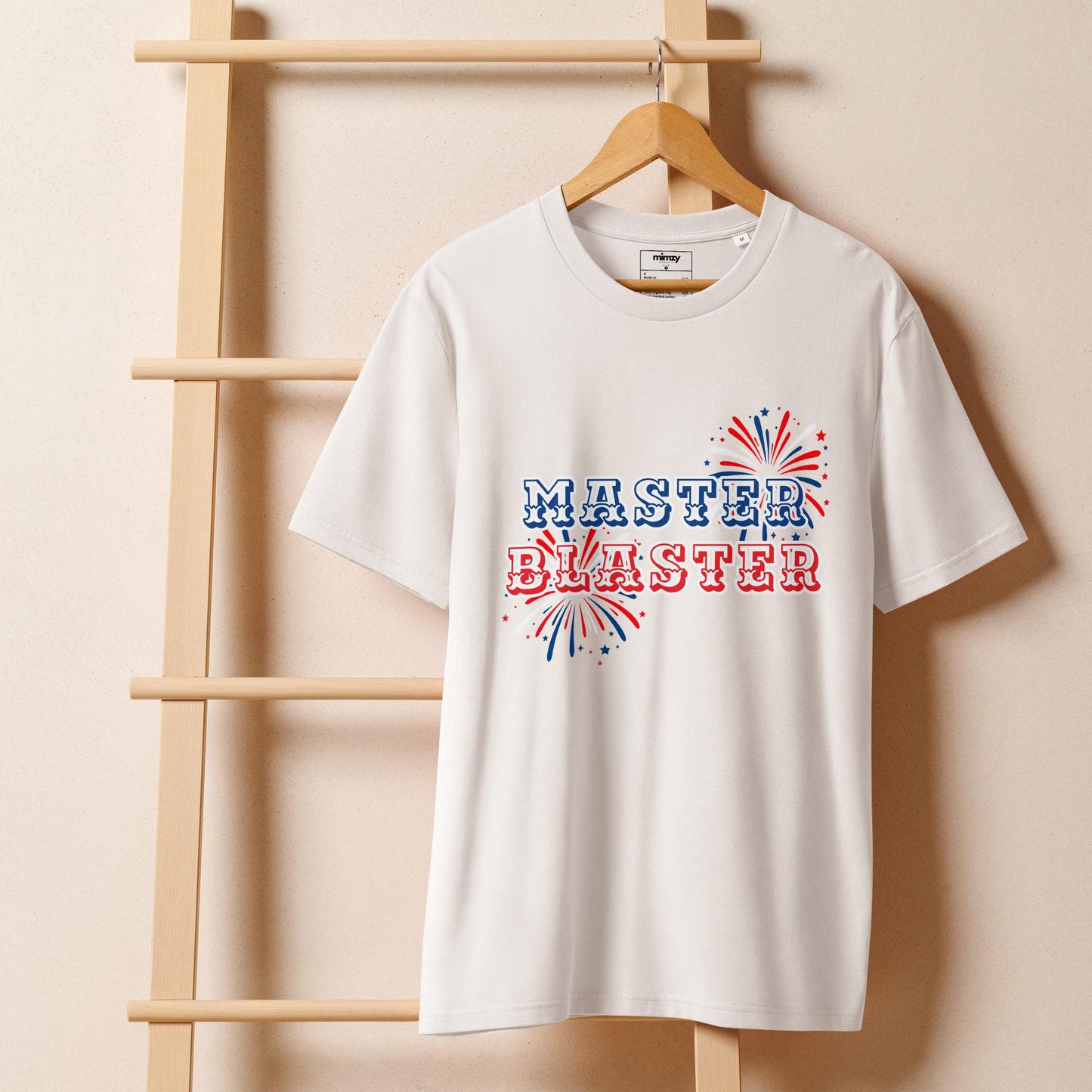 Master Blaster Unisex organic ribbed neck t-shirt