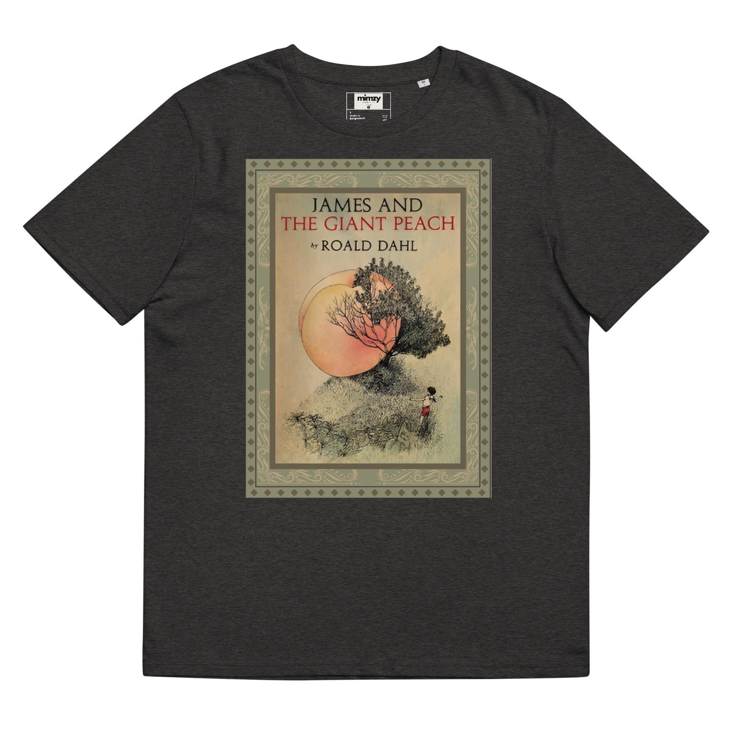 James and the Giant Peach Unisex organic ribbed neck t-shirt