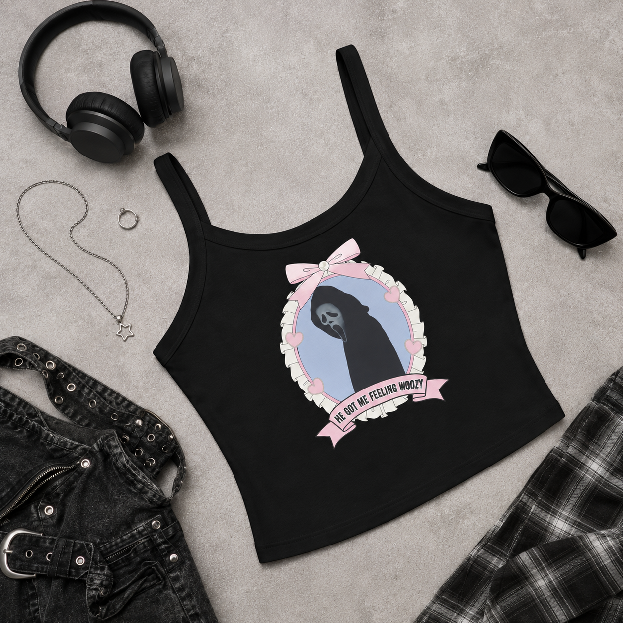 He Got Me Feeling Woozy Women’s micro-rib tank top