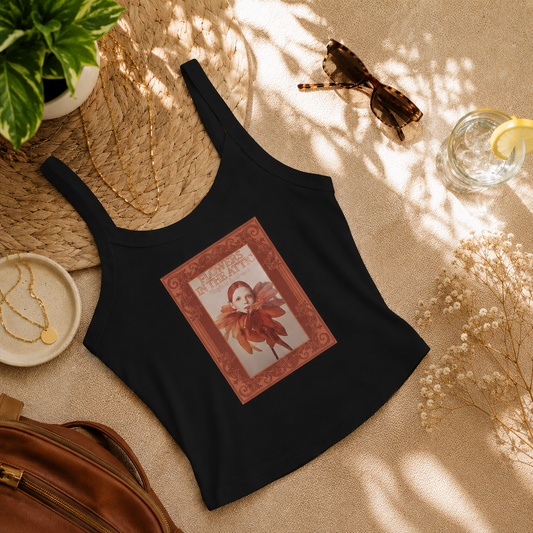 Flowers in the Attic Novel Art Women’s micro-rib tank top