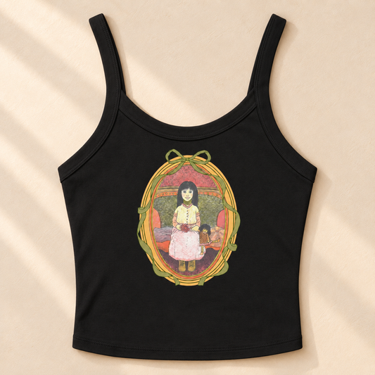 The Green RIbbon Women’s micro-rib tank top
