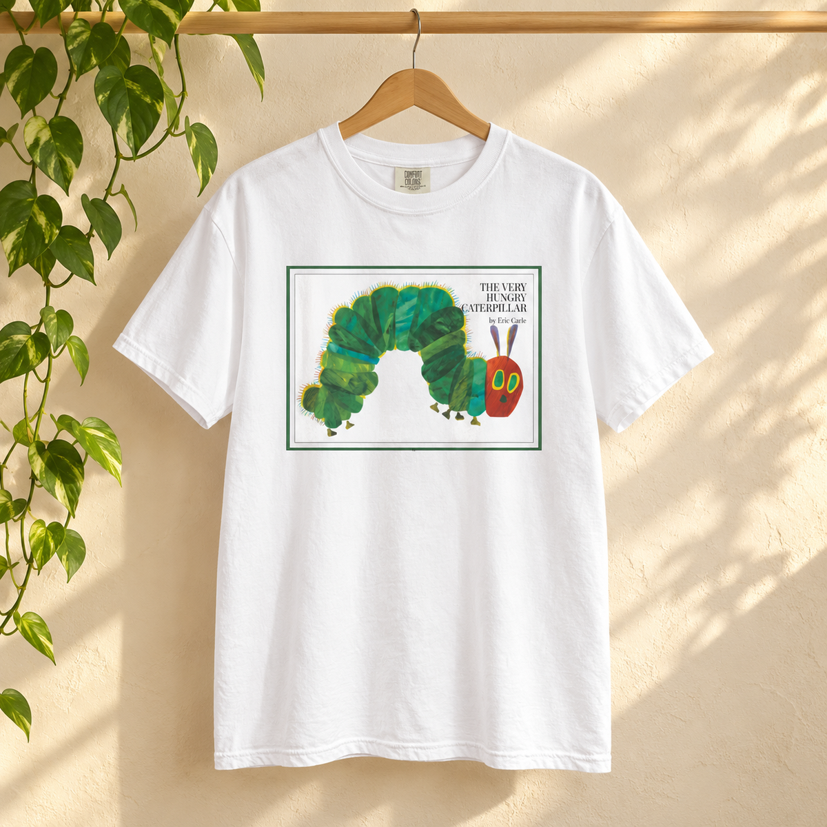 The Very Hungry Caterpillar Unisex garment-dyed heavyweight t-shirt