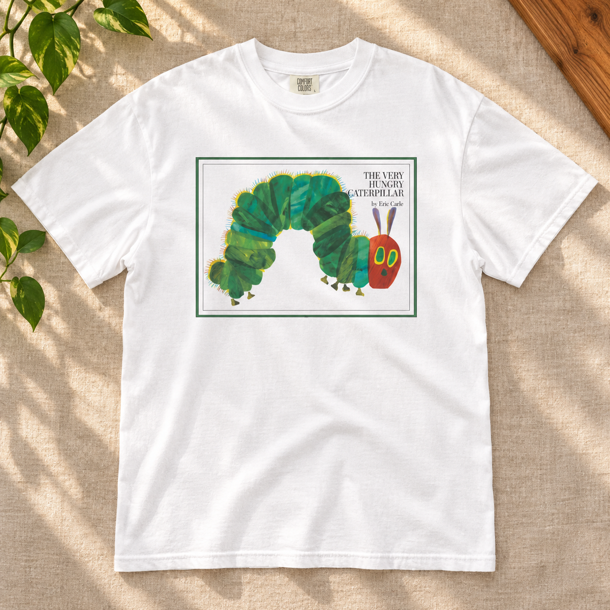The Very Hungry Caterpillar Unisex garment-dyed heavyweight t-shirt
