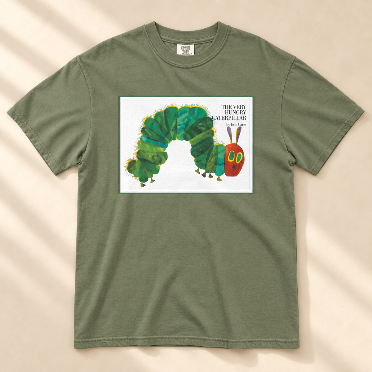 The Very Hungry Caterpillar Unisex garment-dyed heavyweight t-shirt