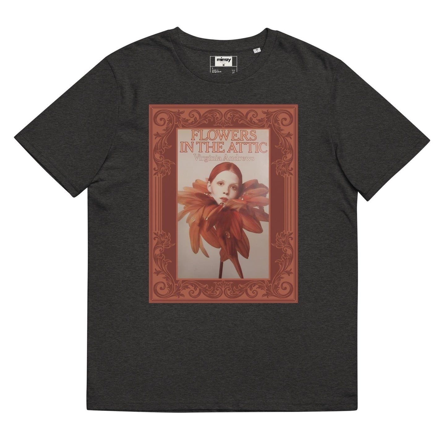 Flowers in the Attic Unisex organic ribbed neck t-shirt