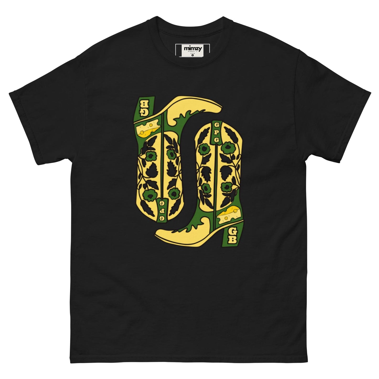 Green Bay Cowboy Boots Unisex classic tee
