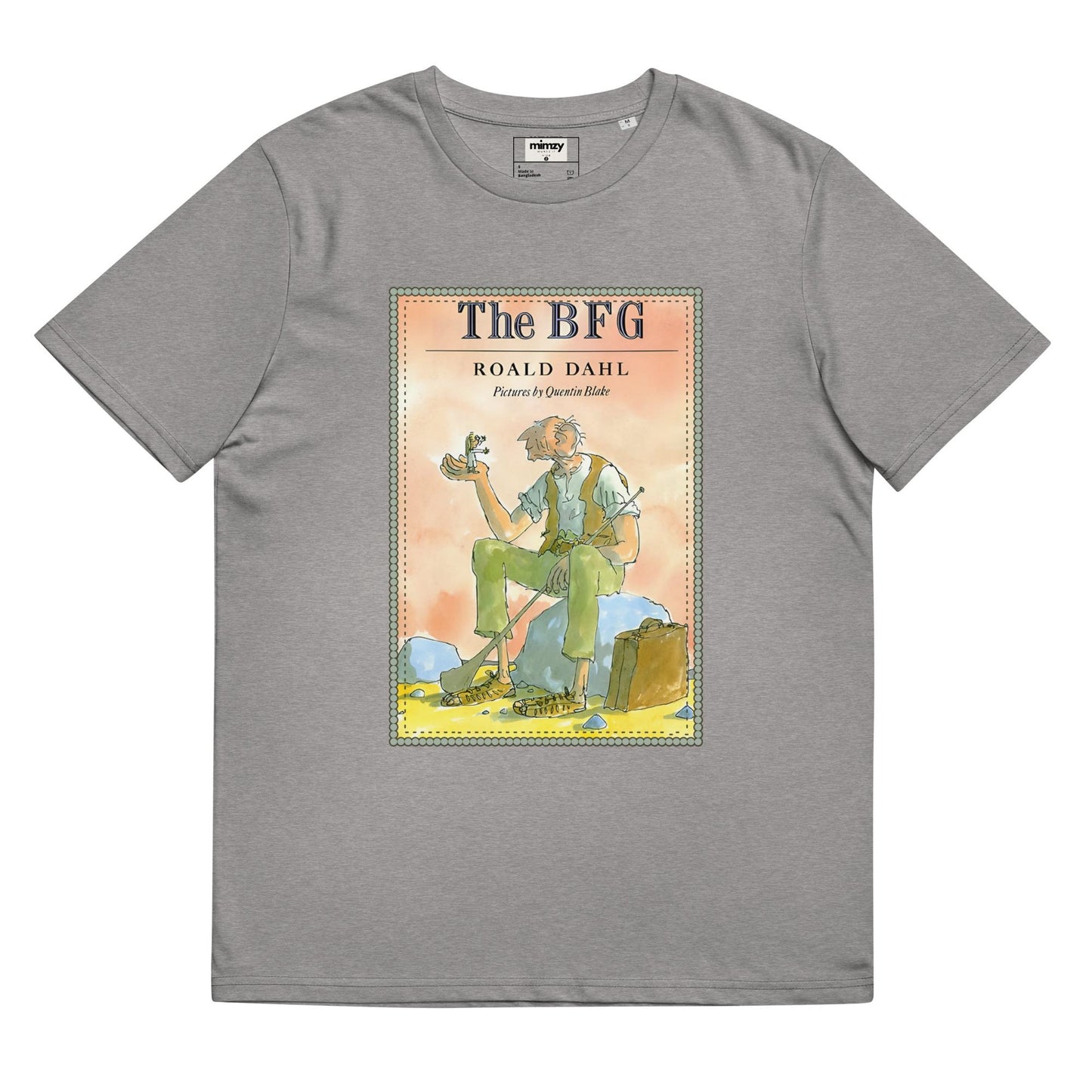 The BFG Unisex organic ribbed neck t-shirt