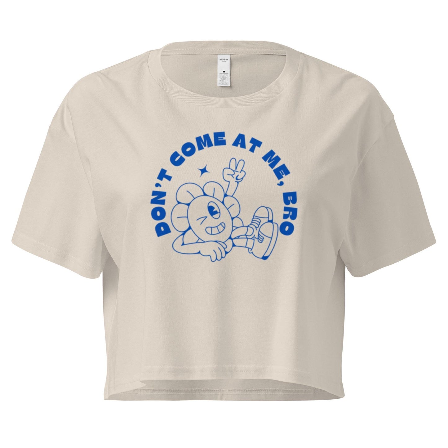 Come at me Bro Women’s crop top