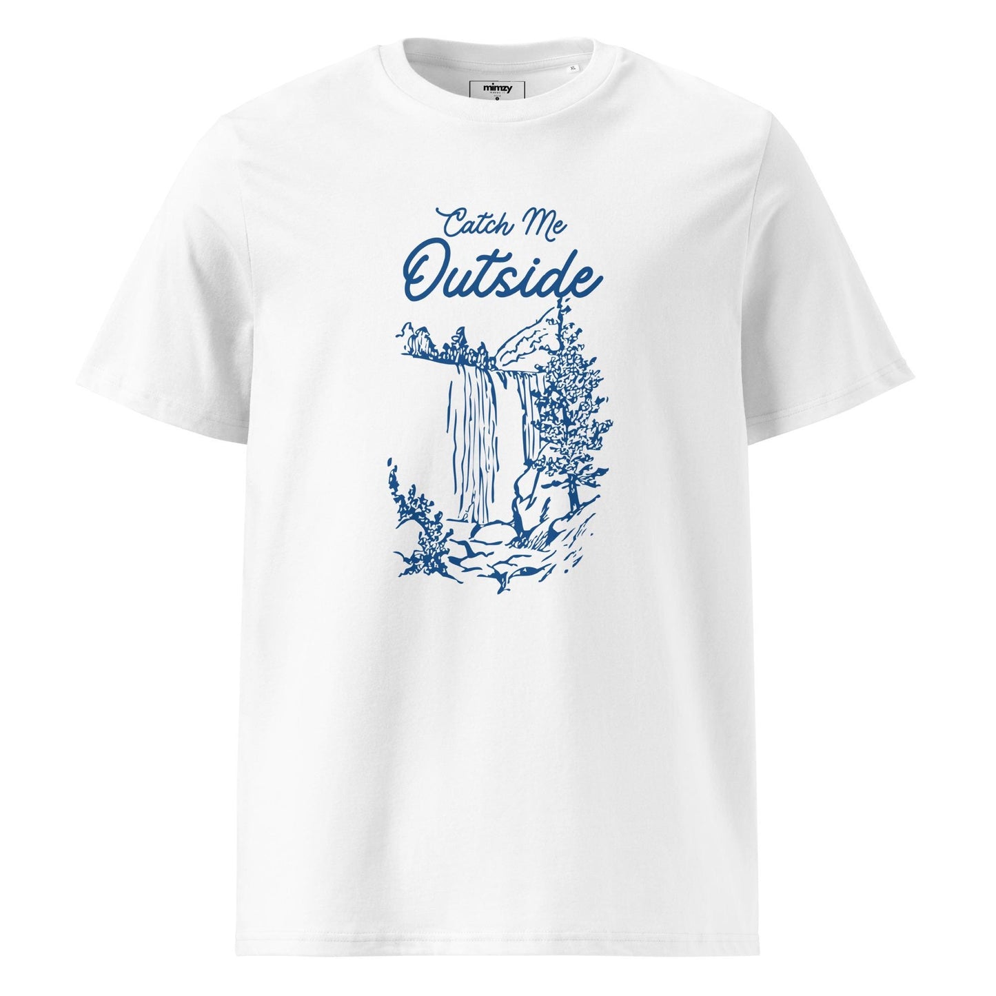 Catch Me Outside Unisex organic ribbed neck t-shirt