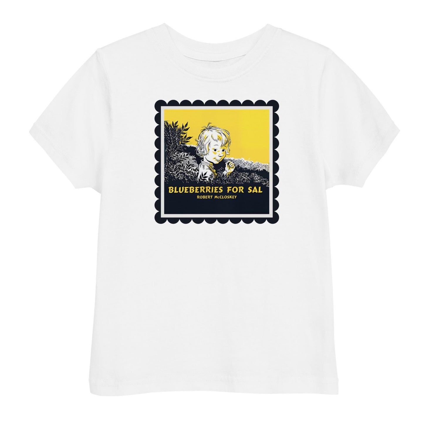Blueberries for Sal Toddler jersey t-shirt
