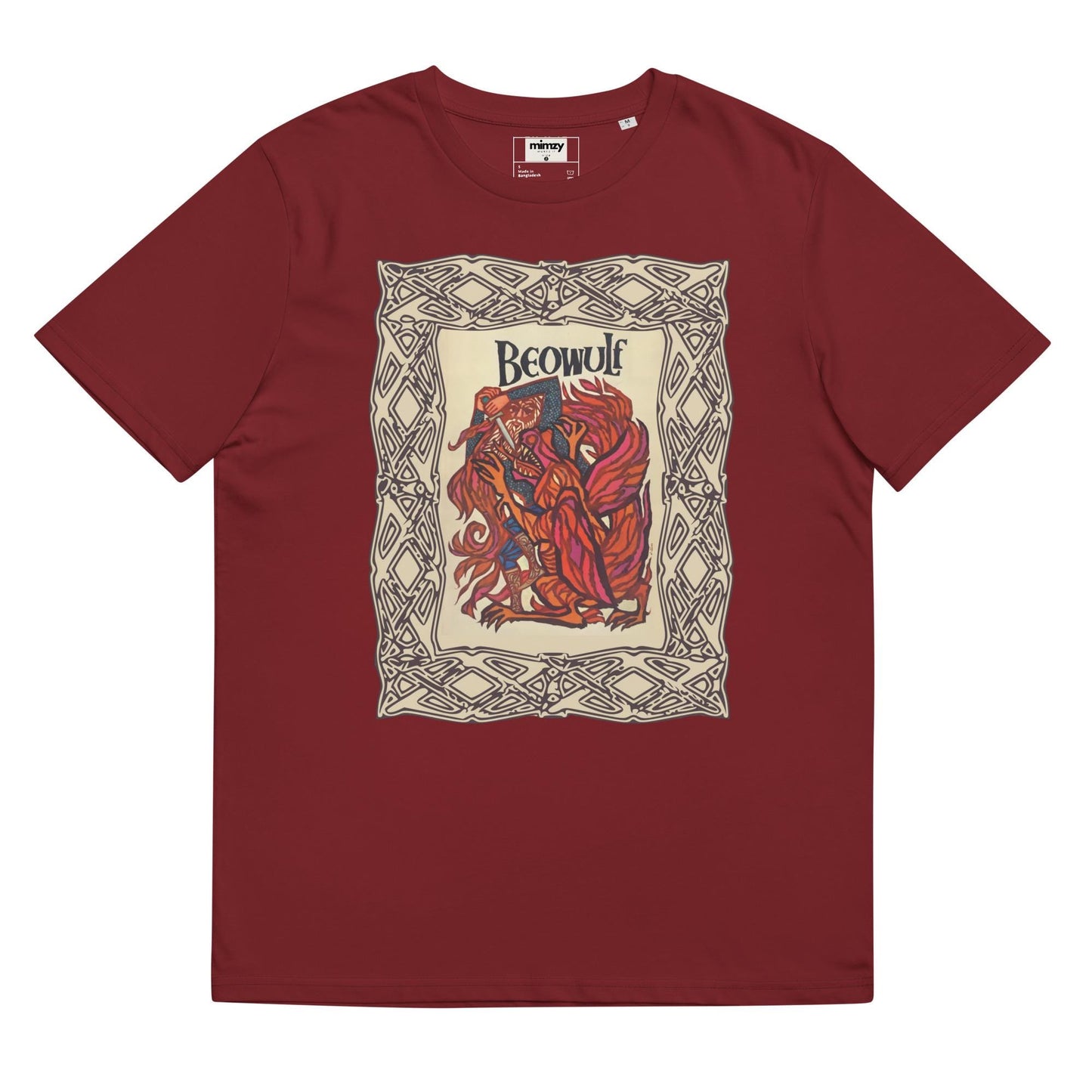 Beowulf Unisex organic ribbed neck t-shirt