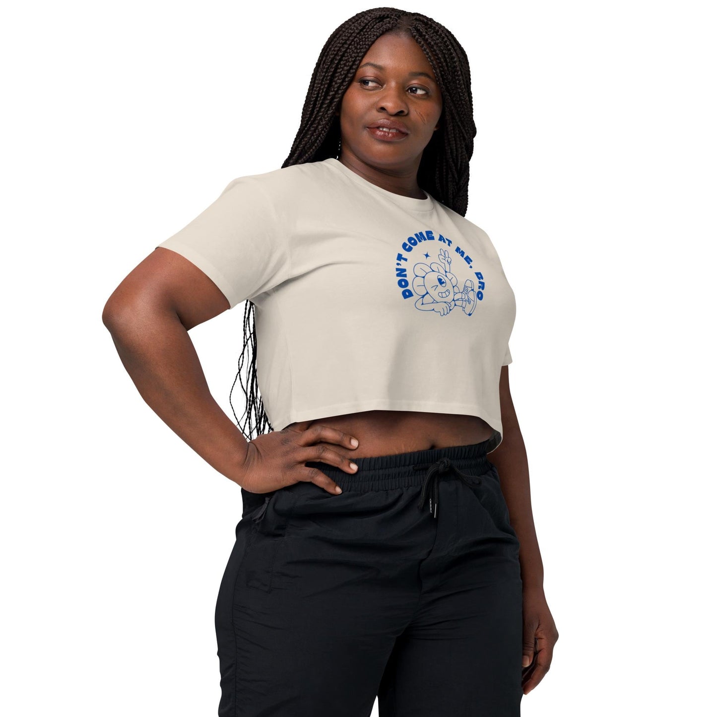 Come at me Bro Women’s crop top