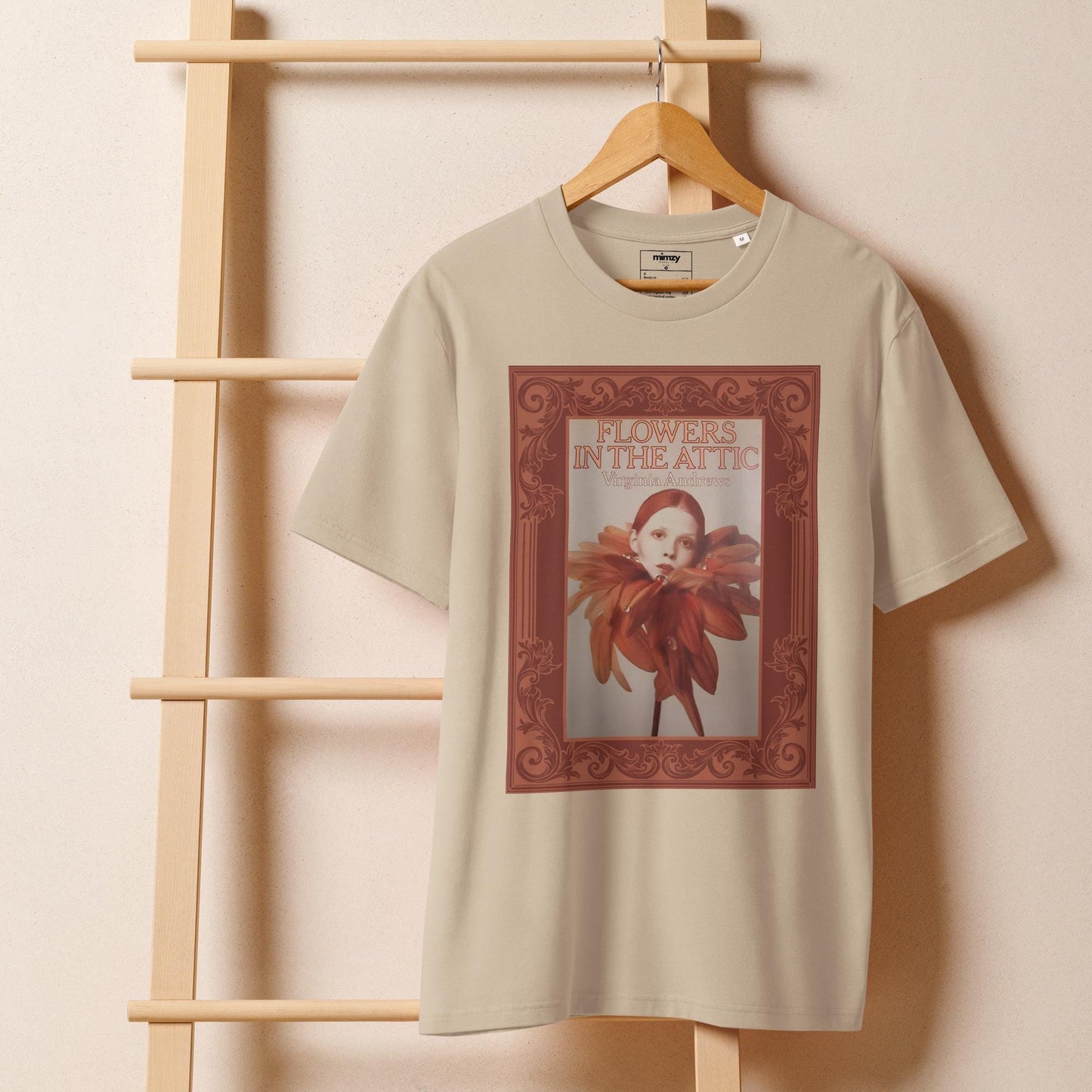Flowers in the Attic Unisex organic ribbed neck t-shirt