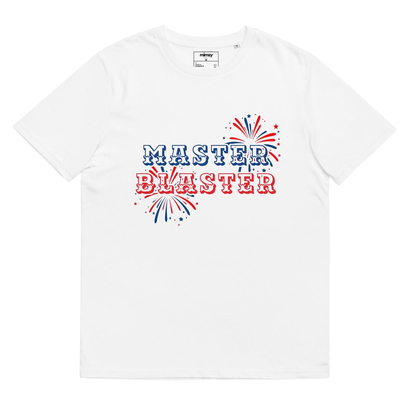 Master Blaster Unisex organic ribbed neck t-shirt